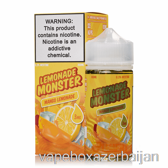 Vape Baku Mango - Lemonade Monster - 100mL 0mg